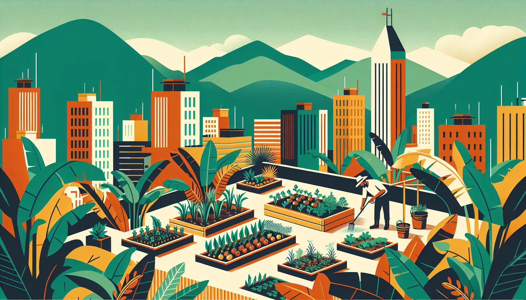 Medellín's Urban Farming: Huertas con Vos and the Terraces of Comuna 13